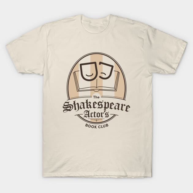 Shakespeare Actor's Book Club - Sample T-Shirt by Performers Podcast